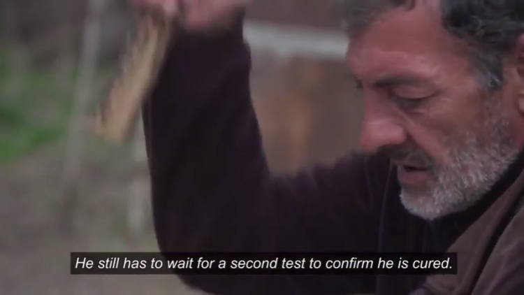 Just a short time ago, Hakobyan was suffering from two deadly diseases: hepatitis C and drug-resistant tuberculosis - neither of which could be treated properly. Today, new drugs have put him on a path to recovery.