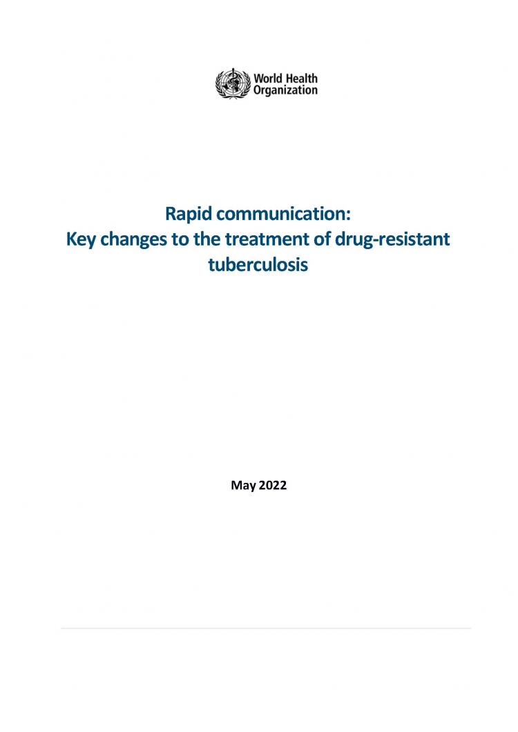 WHO rapid communication