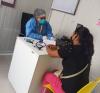 endTB participant and Dra Jimena Ruiz, Hospital Nacional Sergio Bernales, Lima, Peru