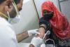 An endTB-Q study participant at a clinic in Pakistan. Credit: Asim Hafeez 