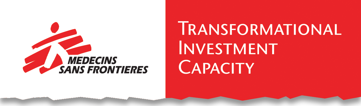 Médecins Sans Frontières (MSF) Transformational Investment Capacity (TIC) logo